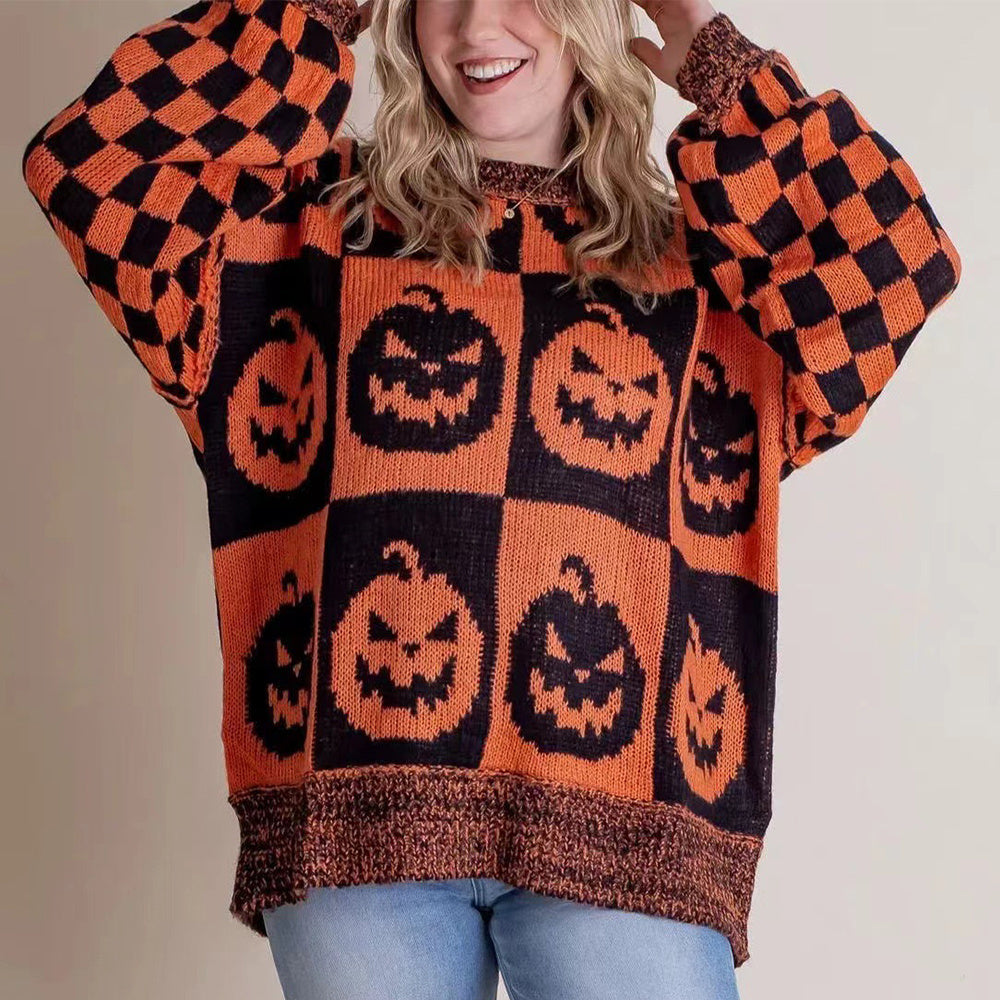 Pull d'Halloween  – Motif Fantôme