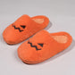 Chaussons Citrouille d'Halloween